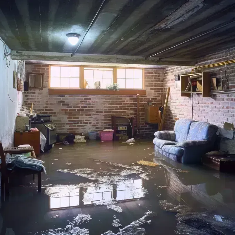 Flooded Basement Cleanup in Haubstadt, IN